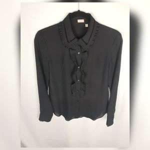 Aritzia Sunday Best black button down shirt